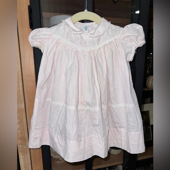 Feltman Brothers dress gown baby girl lace ruffle top gown embroidered heirloom - Picture 1 of 6